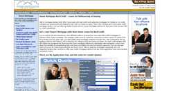 Desktop Screenshot of home-mortgage-bad-credit.com